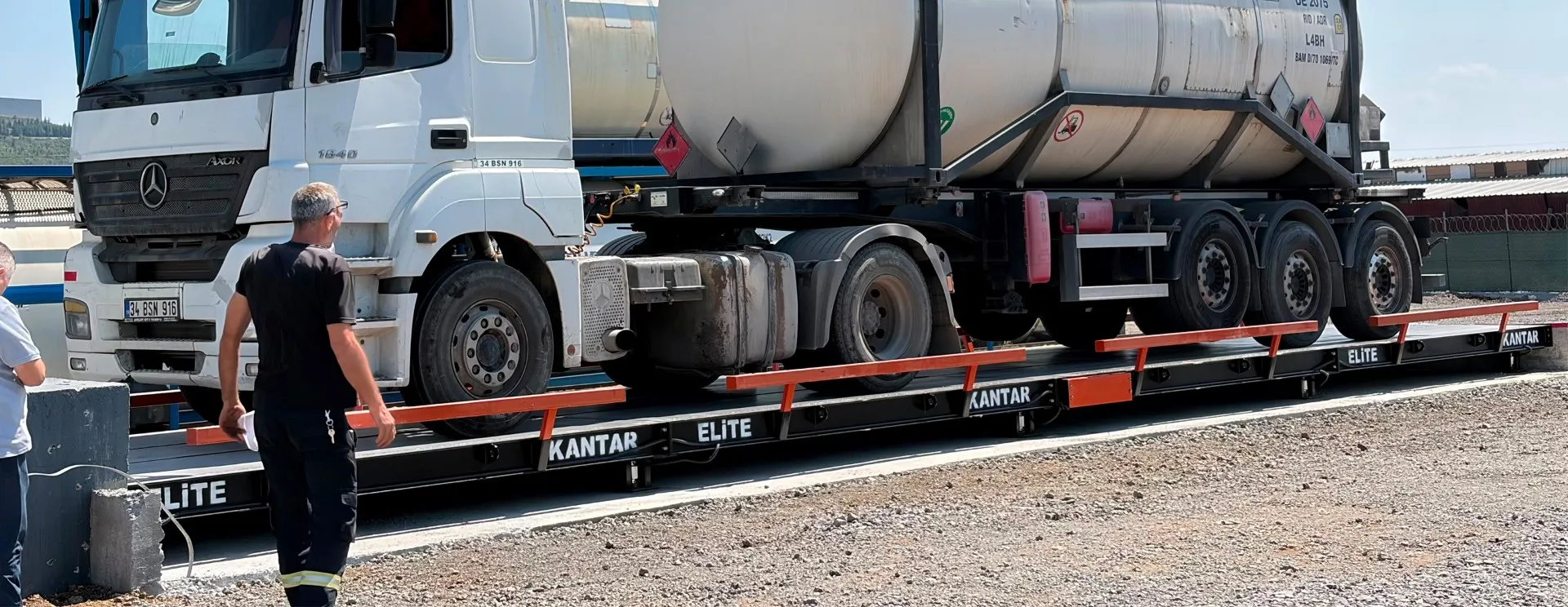 Let your truck scale weigh accurately and error-free every time